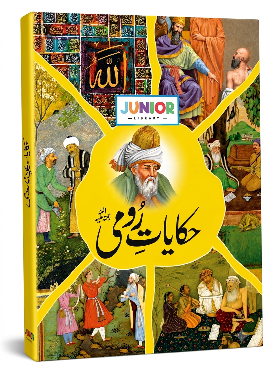 Hikayat-e-Rumi (Junior Library) — Moral Parables & Stories from Rumi for Kids in Urdu