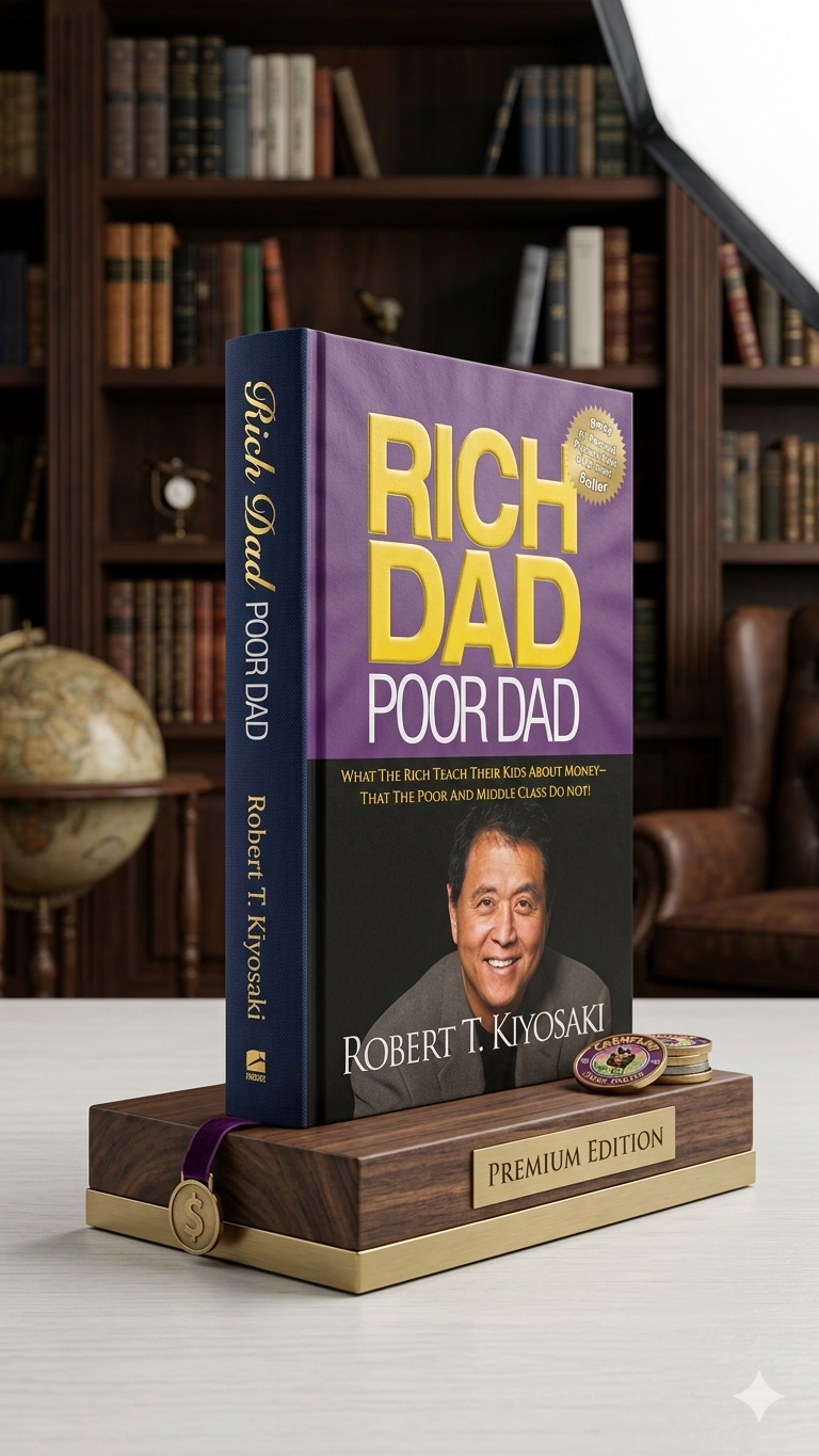 Rich Dad Poor Dad | Robert T. Kiyosaki | #1 Personal Finance Classic | Premium Edition