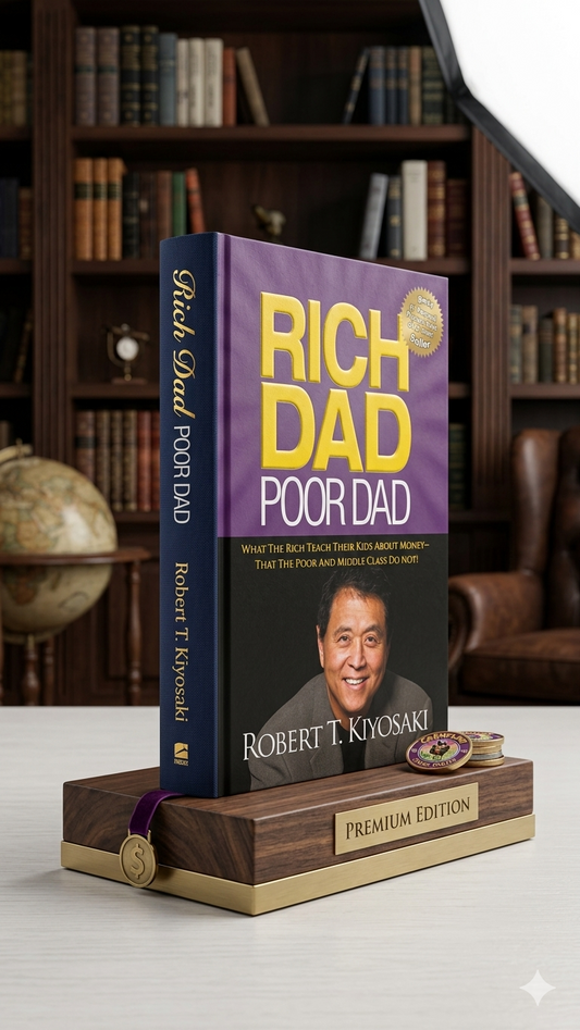 Rich Dad Poor Dad | Robert T. Kiyosaki | #1 Personal Finance Classic | Premium Edition